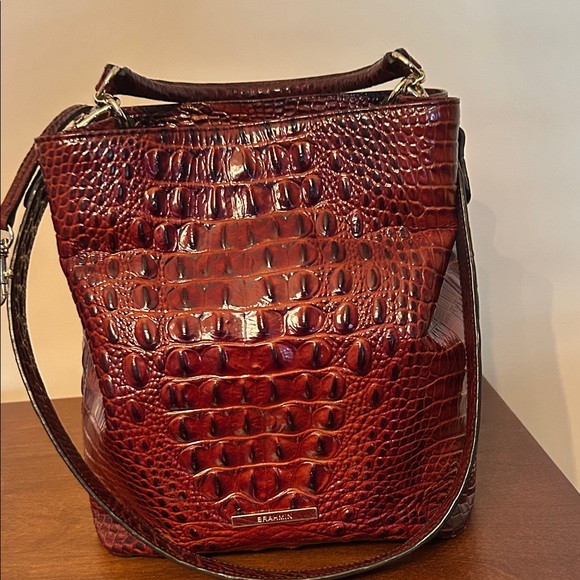 Brahmin Amelia Pecan Melbourne Purse - Picture 11 of 13